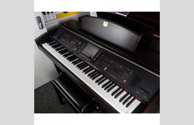 Used Yamaha CVP307 Satin Rosewood Digital Piano Complete Package (SN:GBRCLZ01014) - Image 5